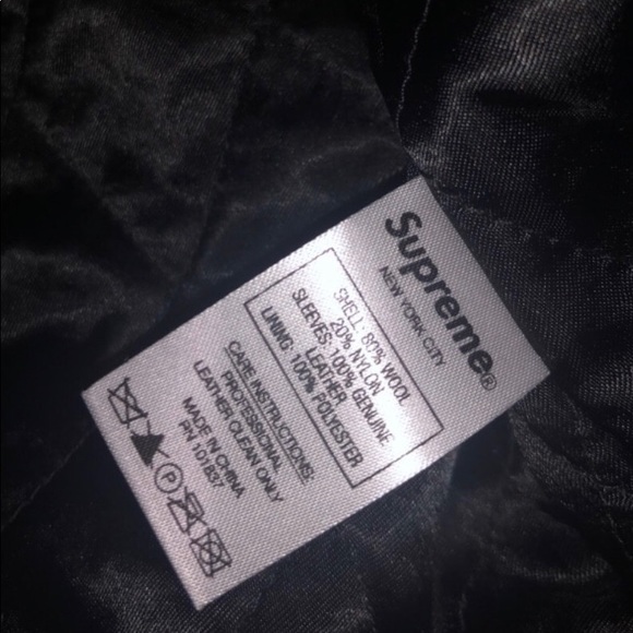 Supreme Bones Varsity Jacket - Picture 7 of 7